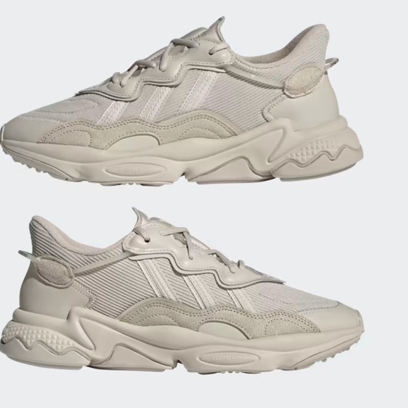 ADIDAS OZWEEGO SHOES men size 8.5 Bliss/ Bliss / Bliss/gently used - Picture 4 of 16